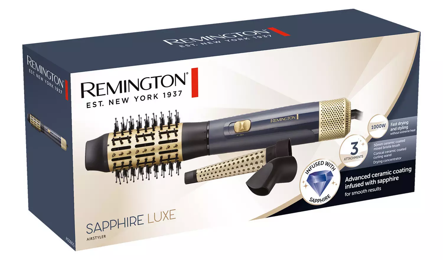 Remington Sapphire Luxe Hot Air Multi Styler AS5805