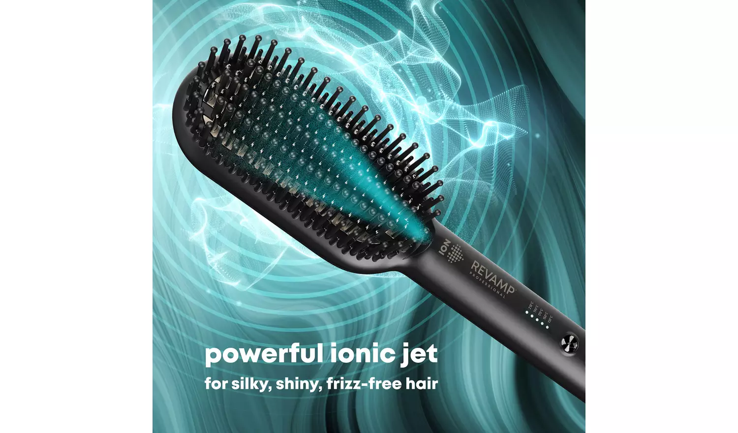 Revamp Deepform Ceramic Straightening Hot Brush