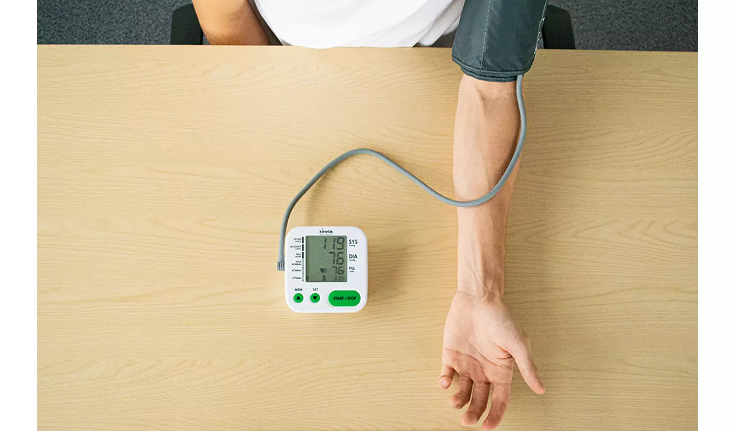 Kinetik Wellbeing Automatic Blood Pressure Monitor TMB-1970