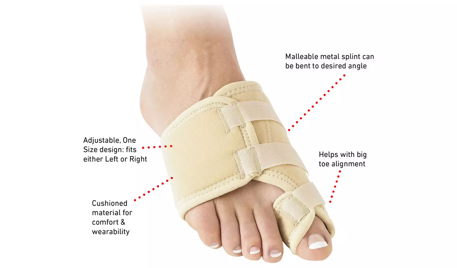 Neo G Bunion Hallux Valgus Soft Support - Left