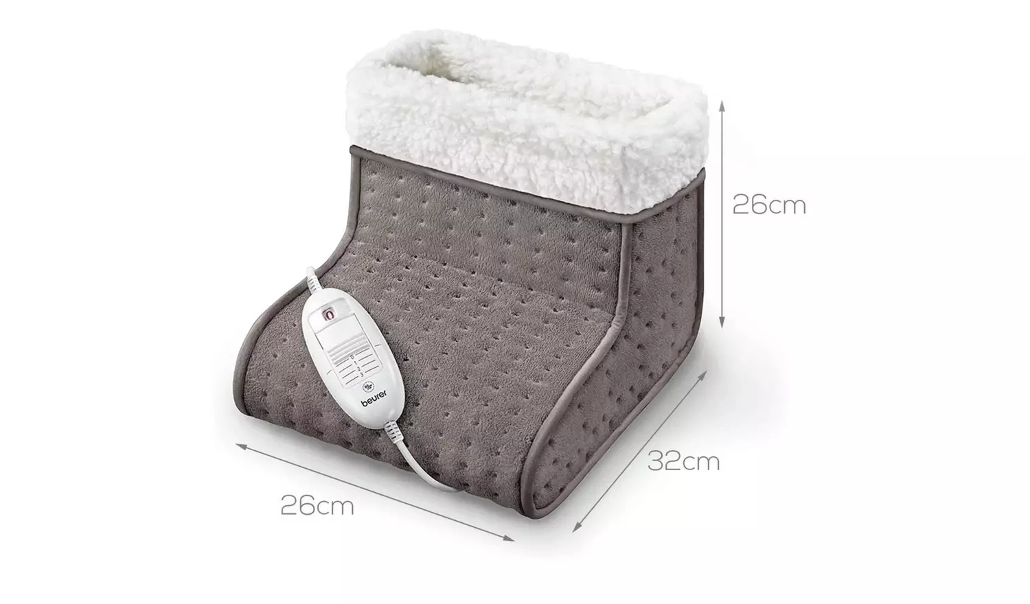 Beurer Foot Warmer Taupe