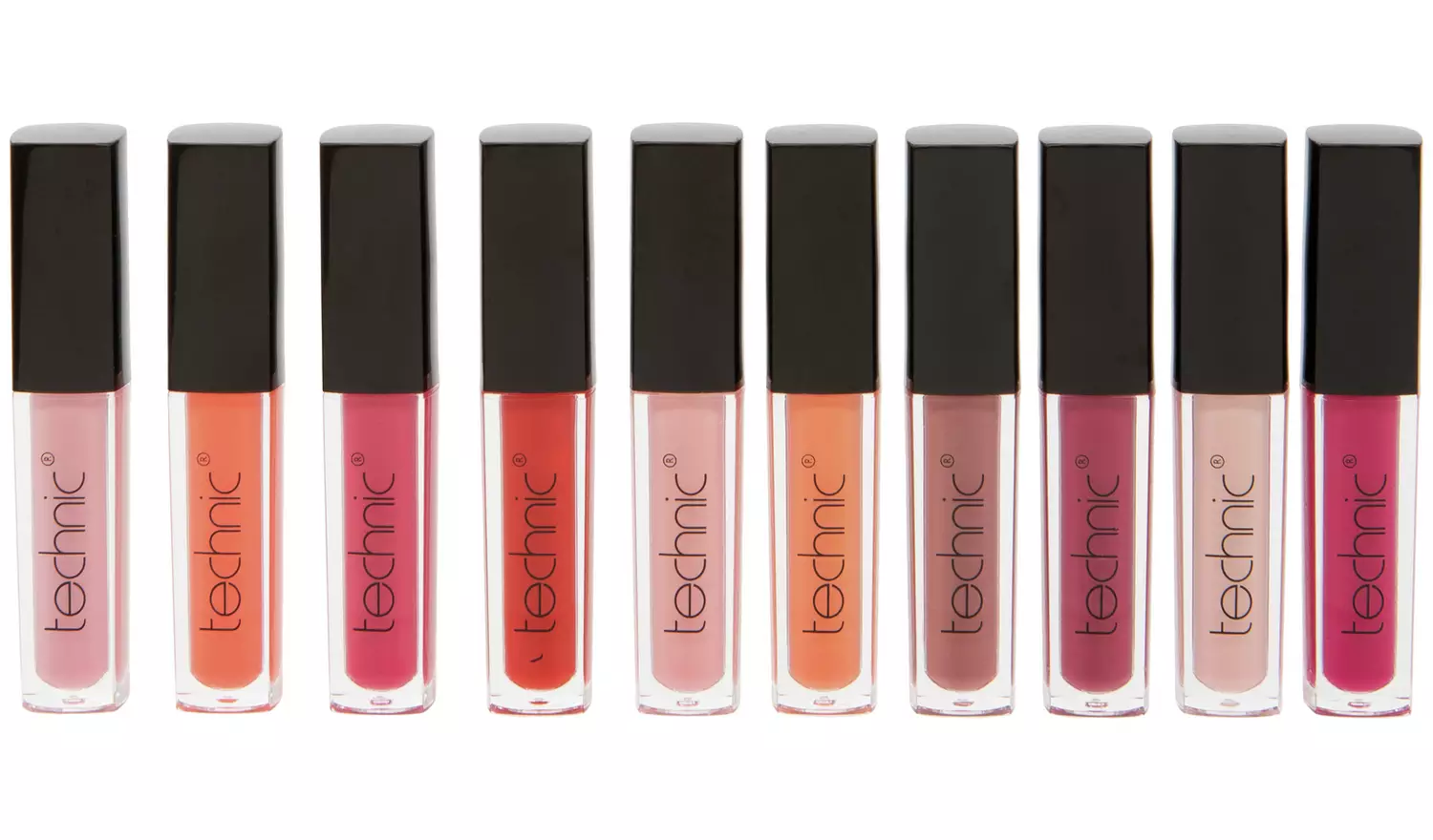 Technic Lip Gloss - Set of 10