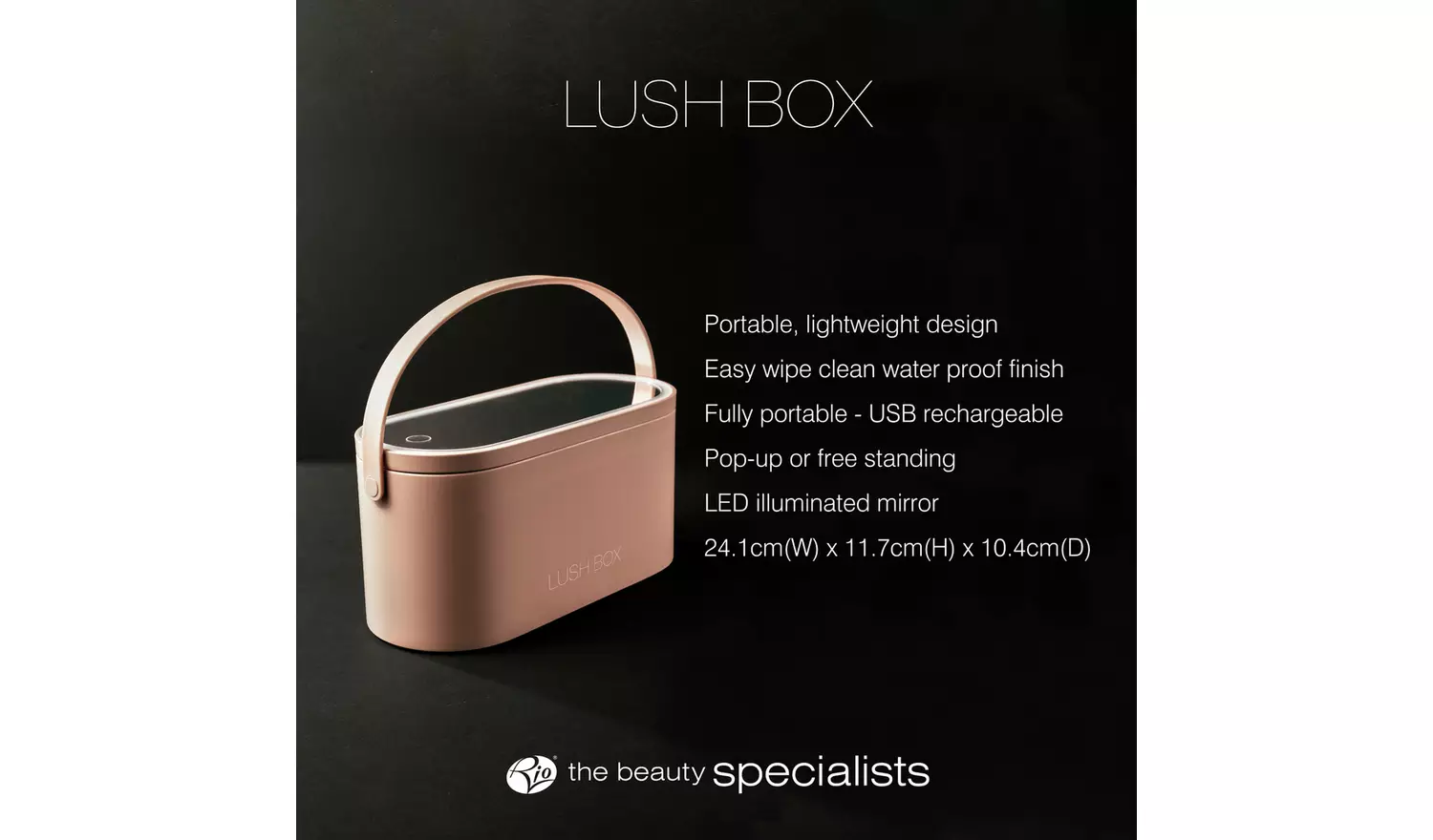 Rio LED Illuminated Beauty Box
