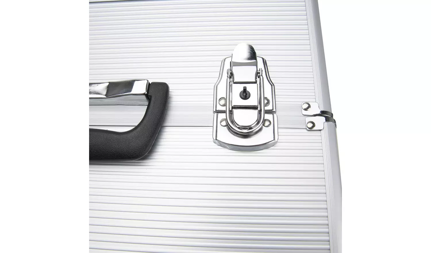 Large Silver Vanity Case