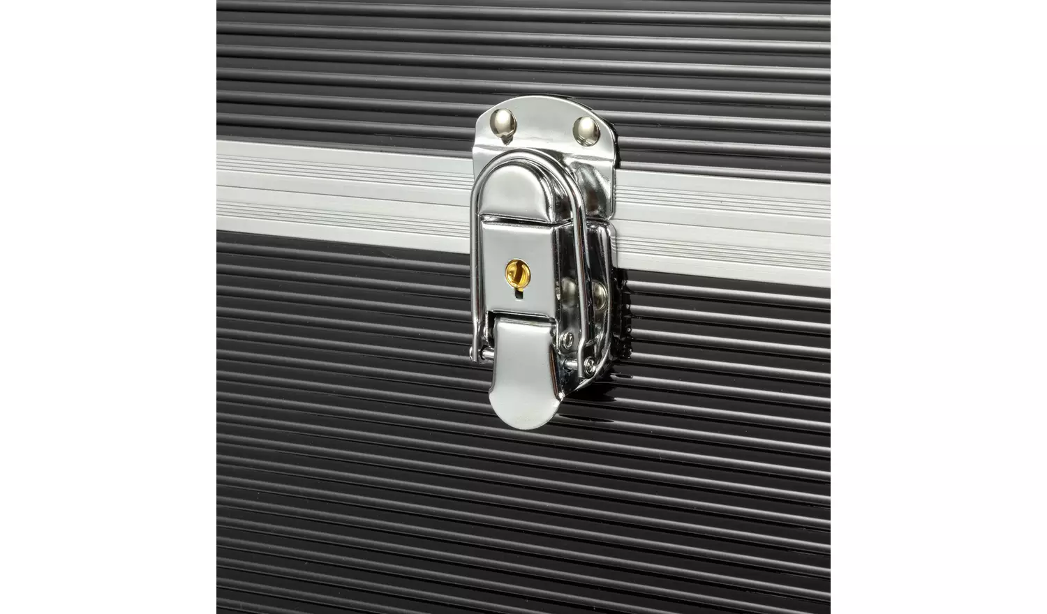 Large Black Professional Make-up Trolley Case