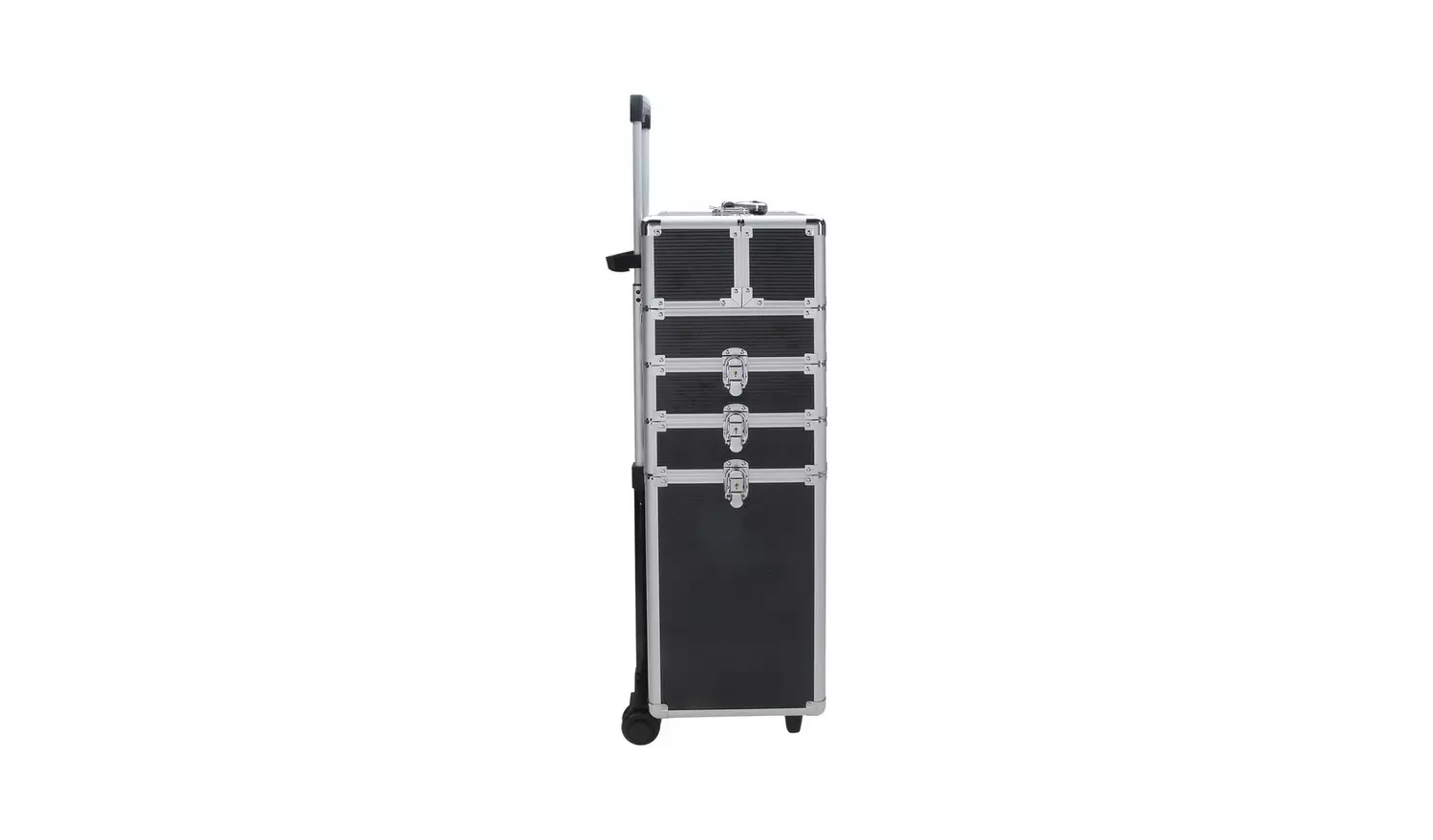 Large Black Professional Make-up Trolley Case