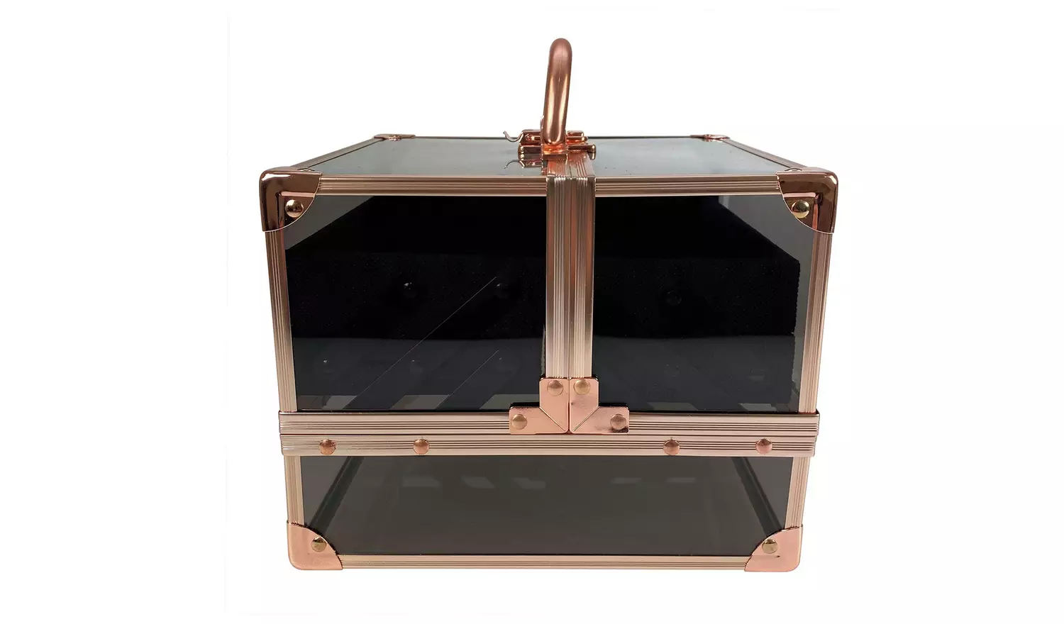 Technic Black & Rose Gold Vanity Case