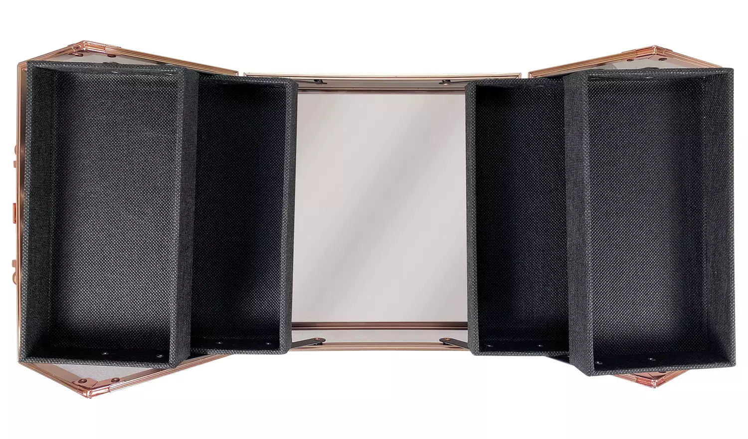 Technic Black & Rose Gold Vanity Case