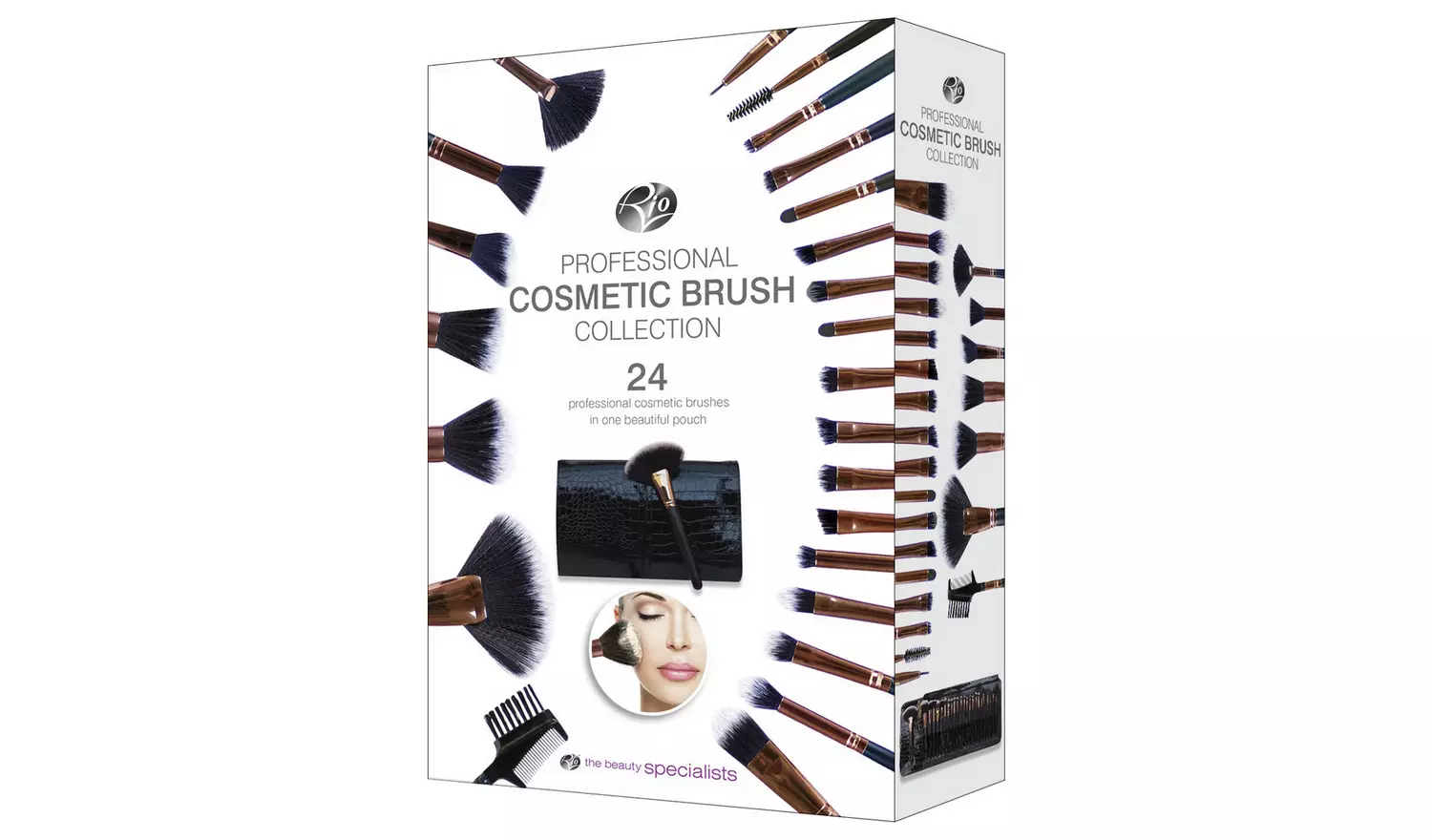 Rio Professional 24 Piece Cosmetic Make-up Brush Set