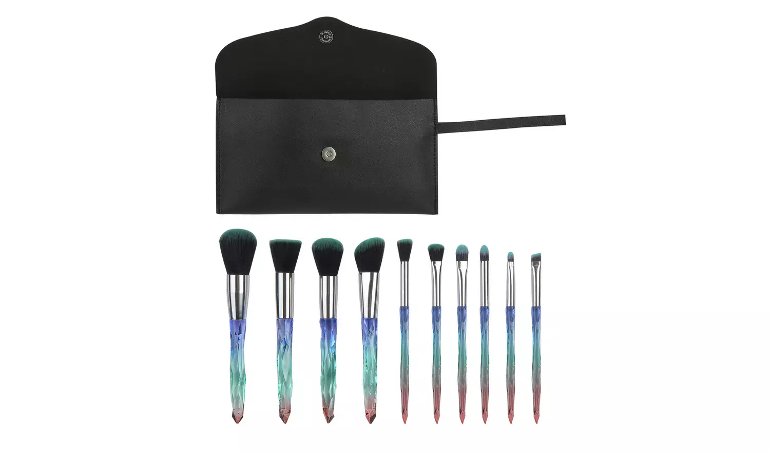 SY Acrylic Makeup Brush Set 10pc