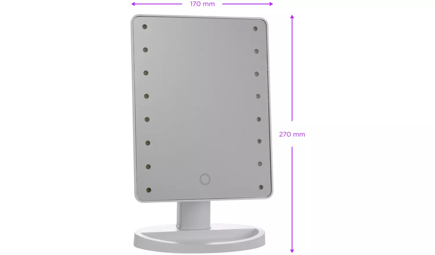 Danielle Creations Hollywood Vanity Mirror - 27cm