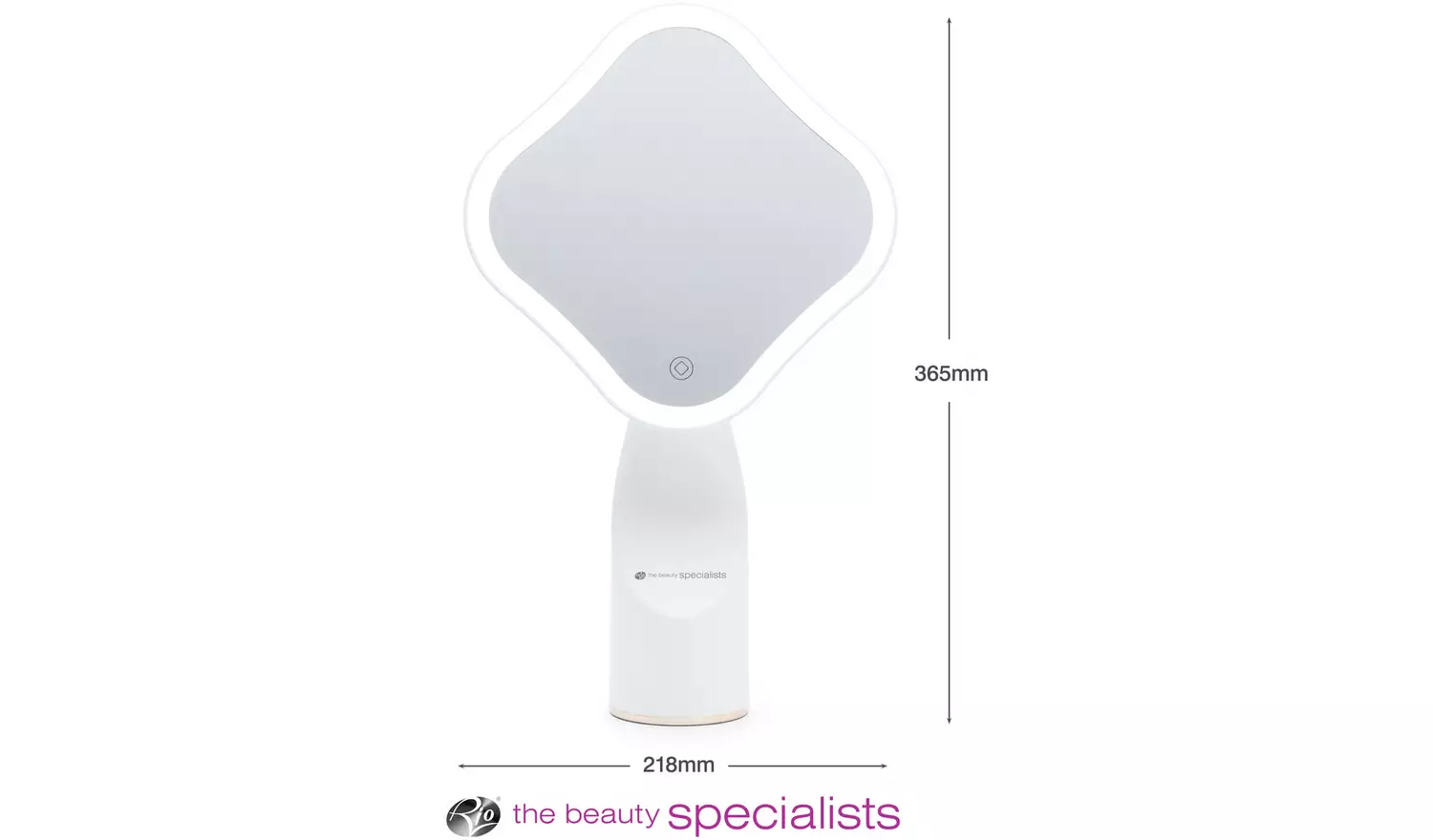 Rio Illuminated Flower Mirror