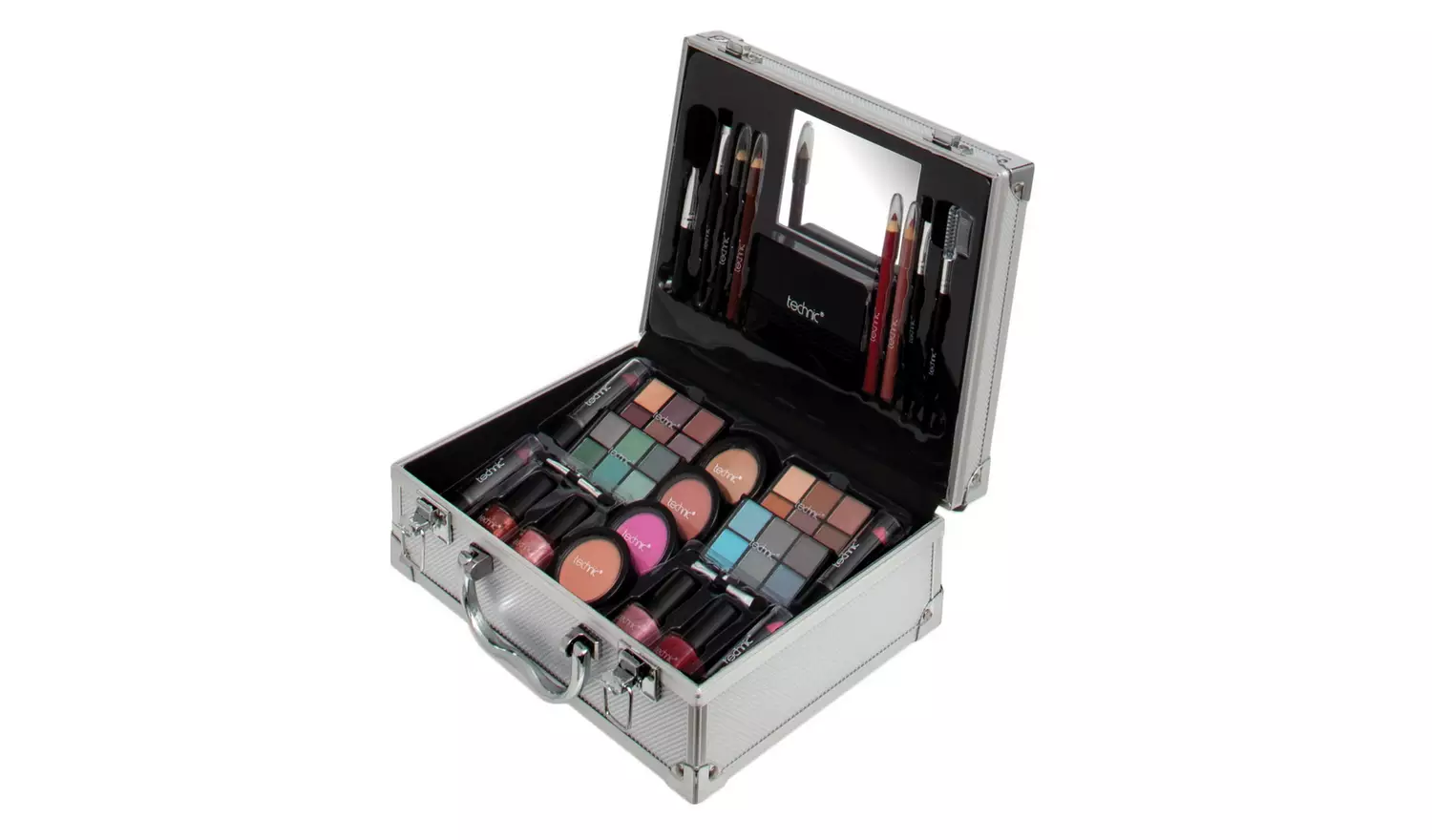 Technic Large 28 Piece Beauty Case with Makeup