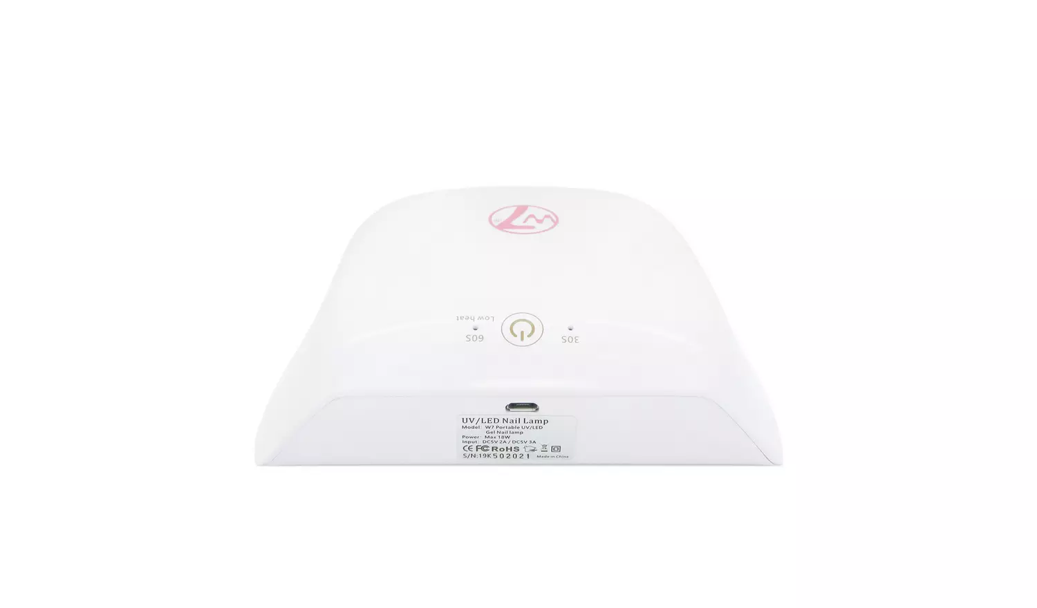 W7 UV/LED Gel Nail Lamp