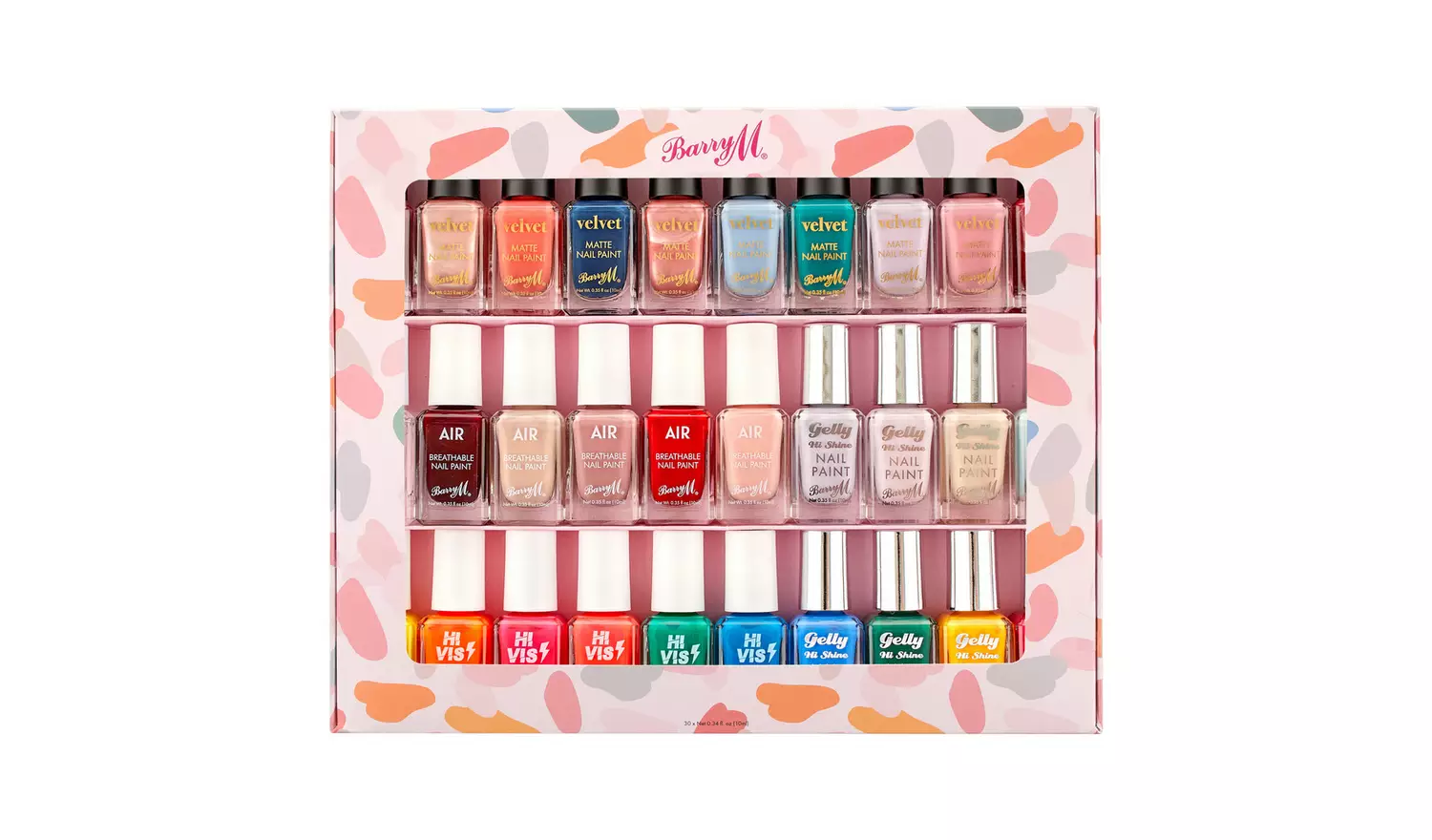Barry M Cosmestics 10ml Nail Polish - Pack of 30