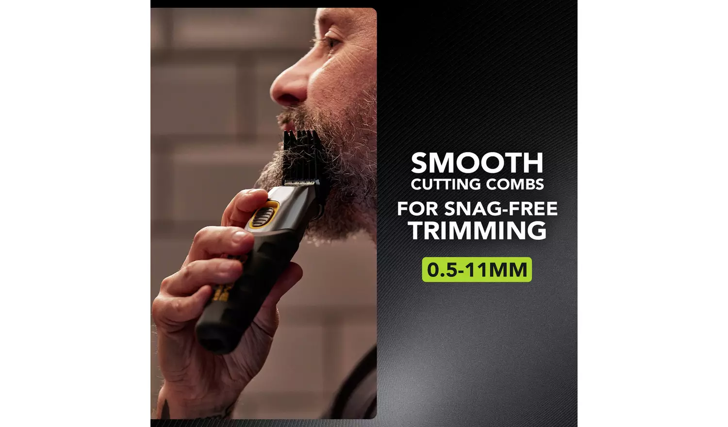 Wahl Extreme Grip Stubble and Beard Trimmer 9893-1917X