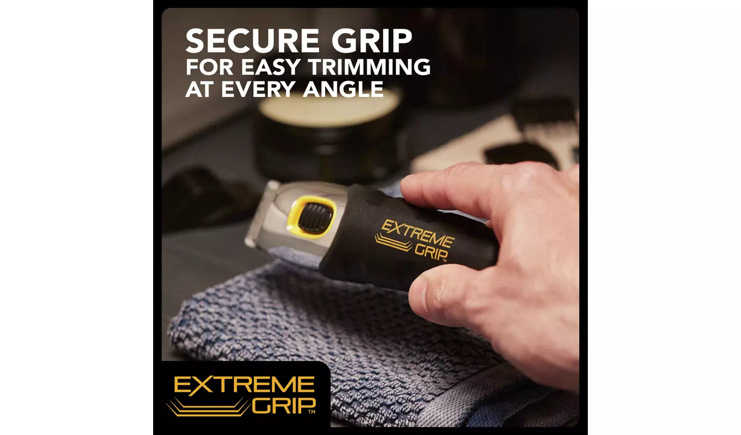 Wahl Extreme Grip Stubble and Beard Trimmer 9893-1917X