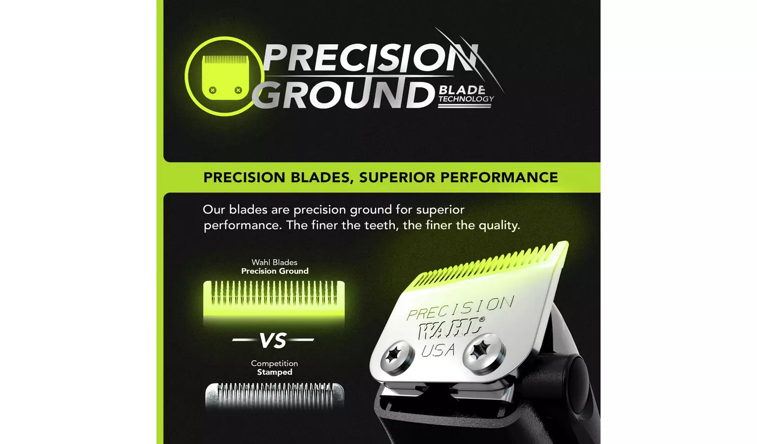 Wahl Extreme Grip Stubble and Beard Trimmer 9893-1917X