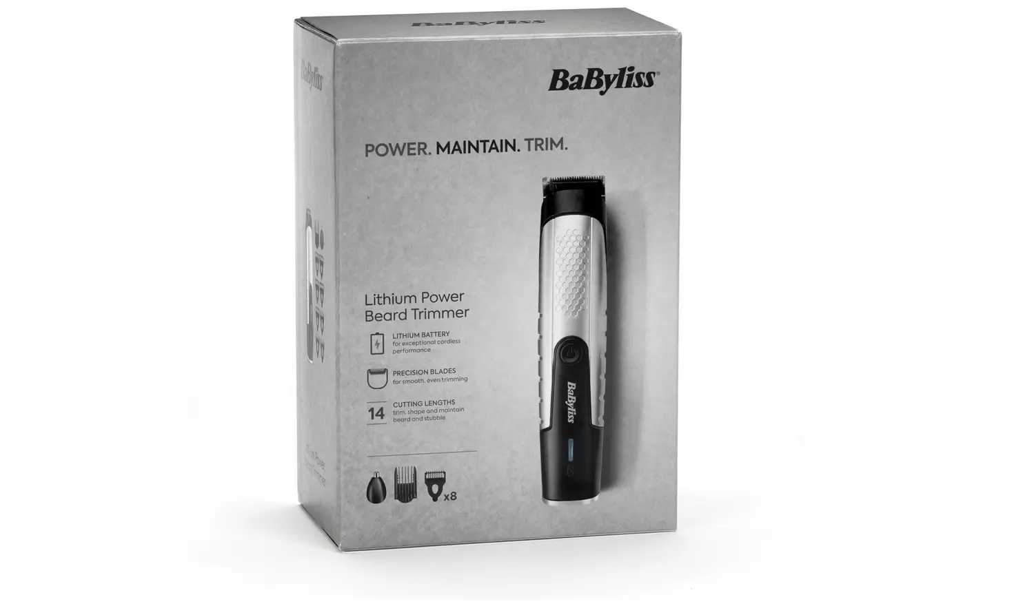 BaByliss Lithium Power Beard & Stubble Trimmer