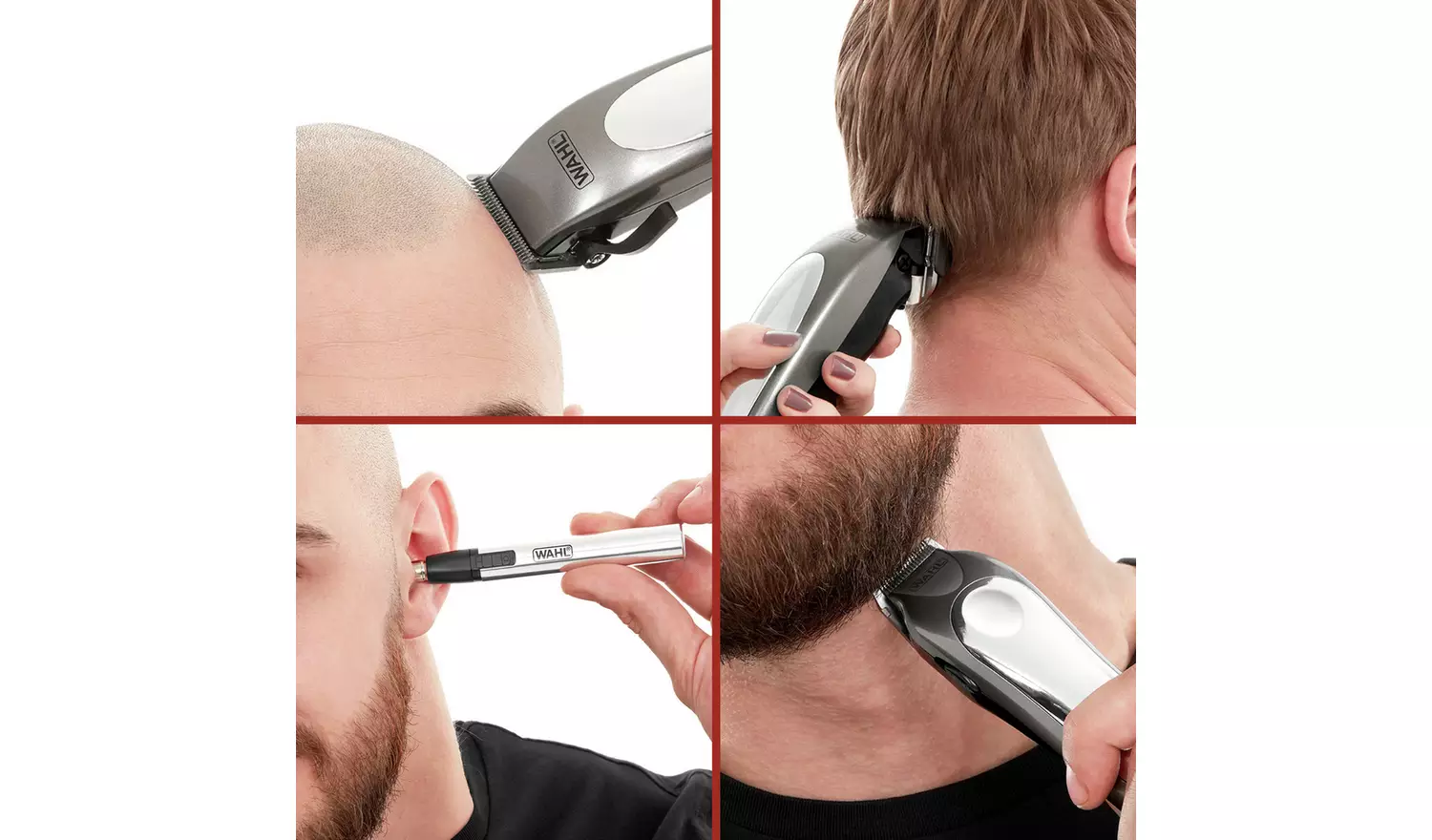 Wahl Beard Trimmer & Hair Clipper Grooming Kit 79305-3517