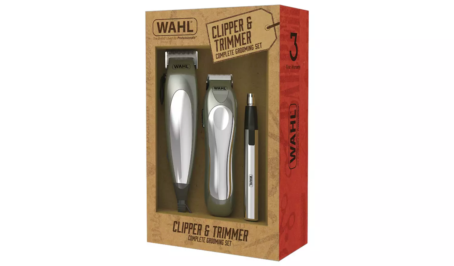 Wahl Beard Trimmer & Hair Clipper Grooming Kit 79305-3517