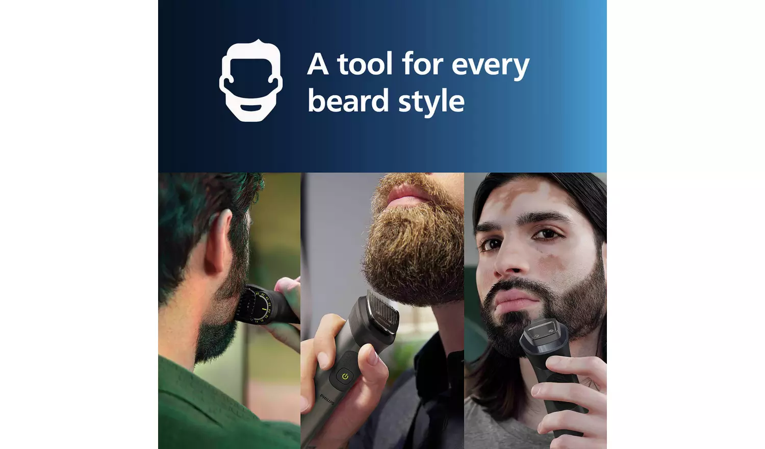 Philips 15 in 1 Beard Trimmer and Hair Clipper Kit MG7940/15