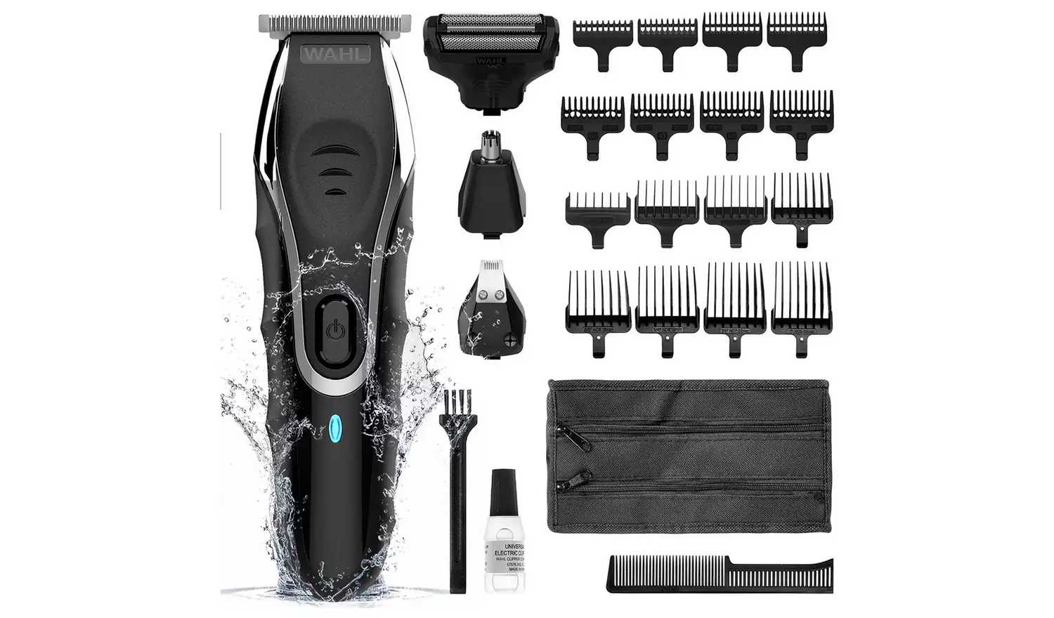 Wahl Aqua Blade Beard Trimmer and Grooming Kit 9899-804X