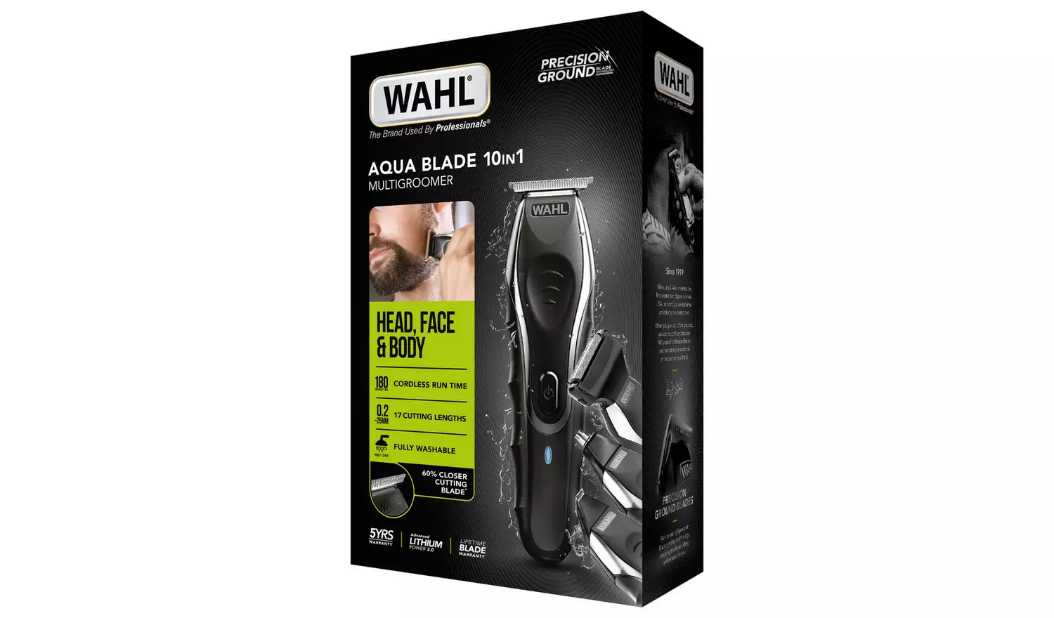 Wahl Aqua Blade Beard Trimmer and Grooming Kit 9899-804X