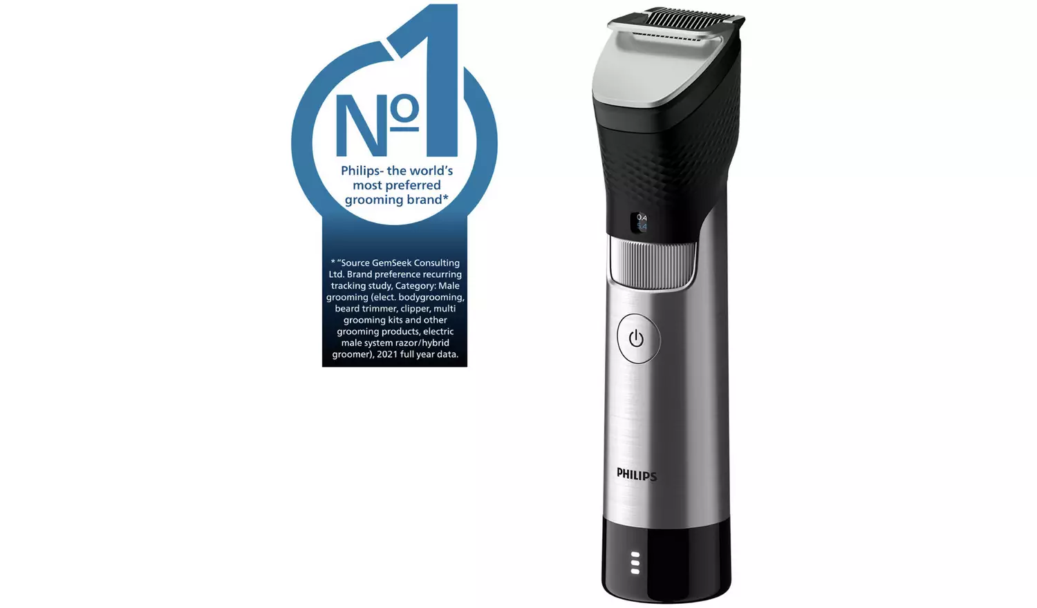 Philips Series 9000 Prestige Beard Trimmer BT9810/13