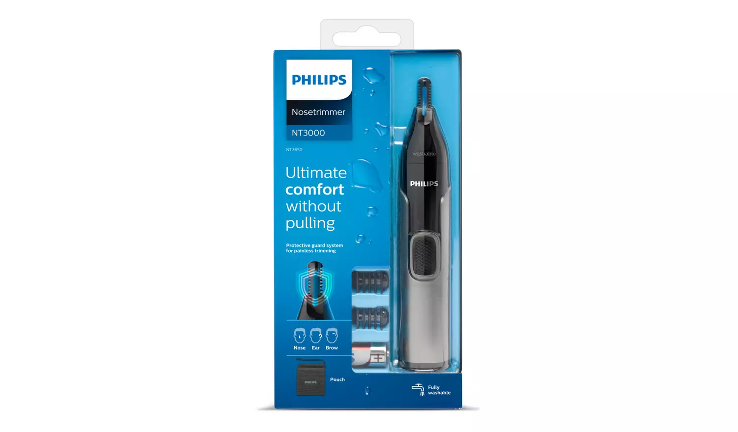 Philips Eyebrow and Nose Trimmer, NT3650/16