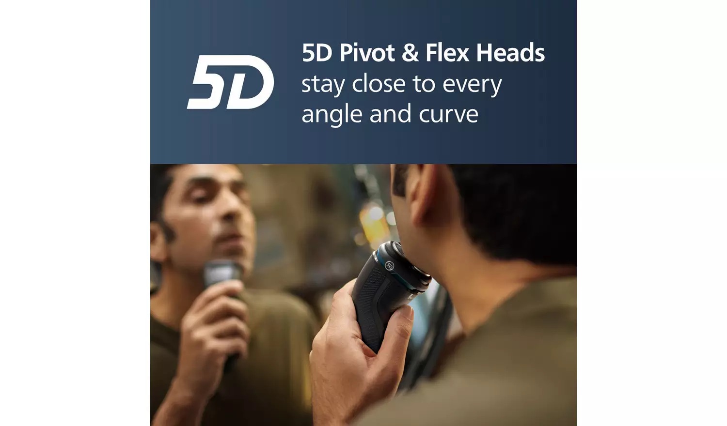 Philips 3000 Series Wet & Dry Electric Shaver S3343/13