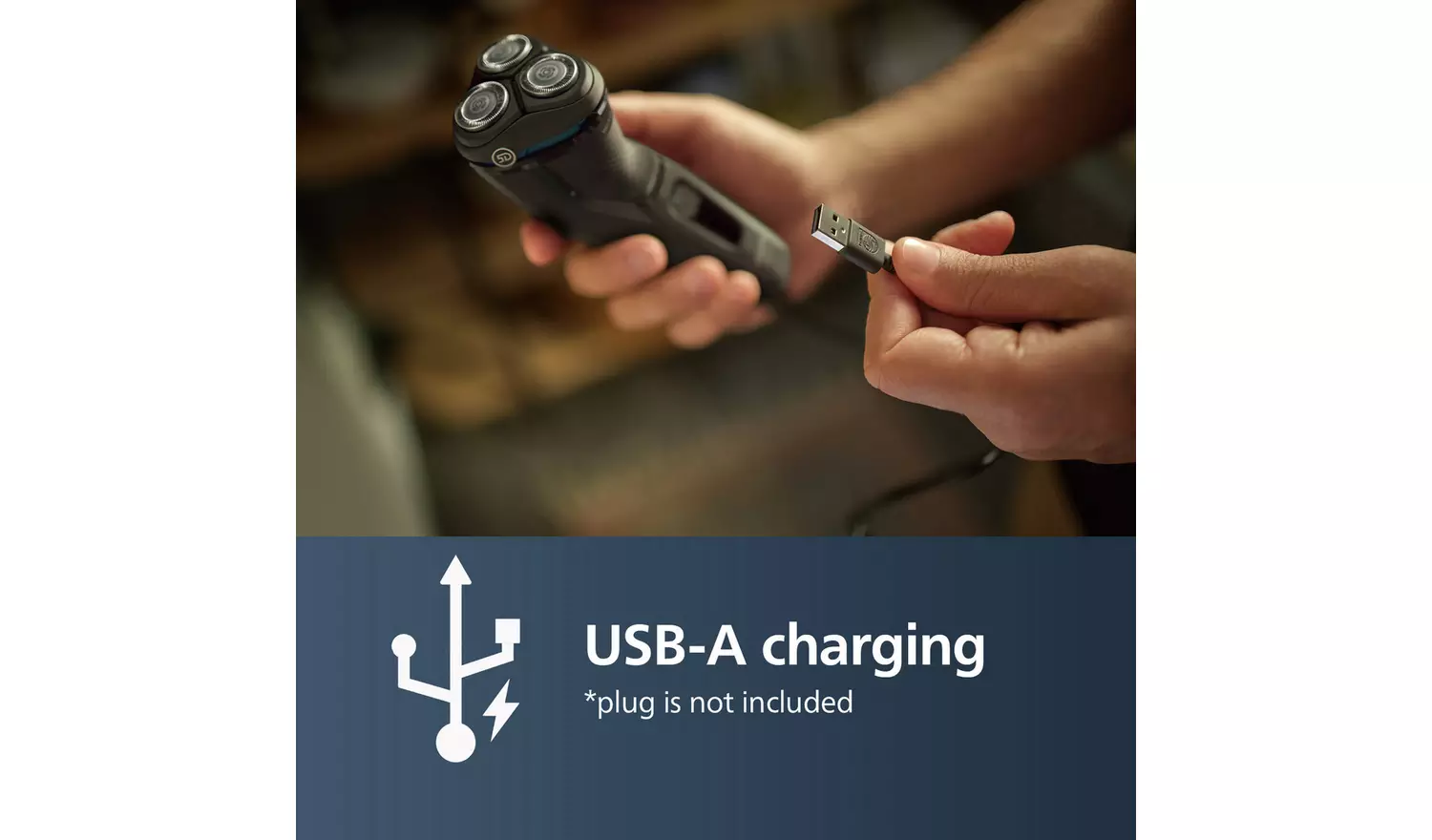 Philips 3000 Series Wet & Dry Electric Shaver S3343/13