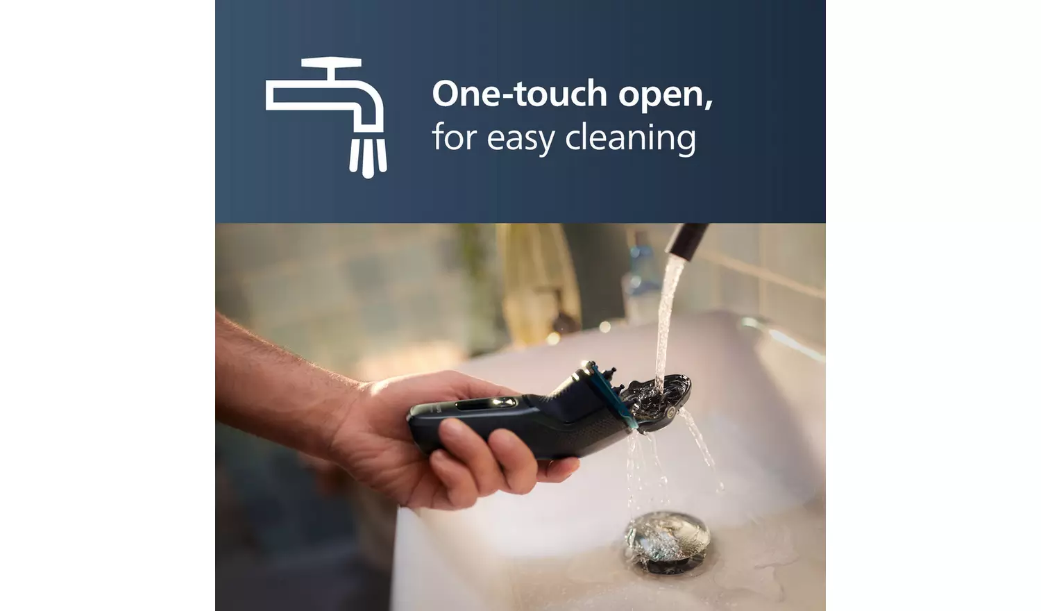 Philips 3000 Series Wet & Dry Electric Shaver S3343/13