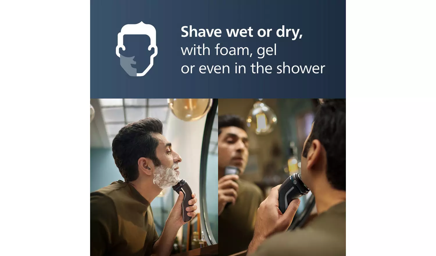 Philips 3000 Series Wet & Dry Electric Shaver S3143/00