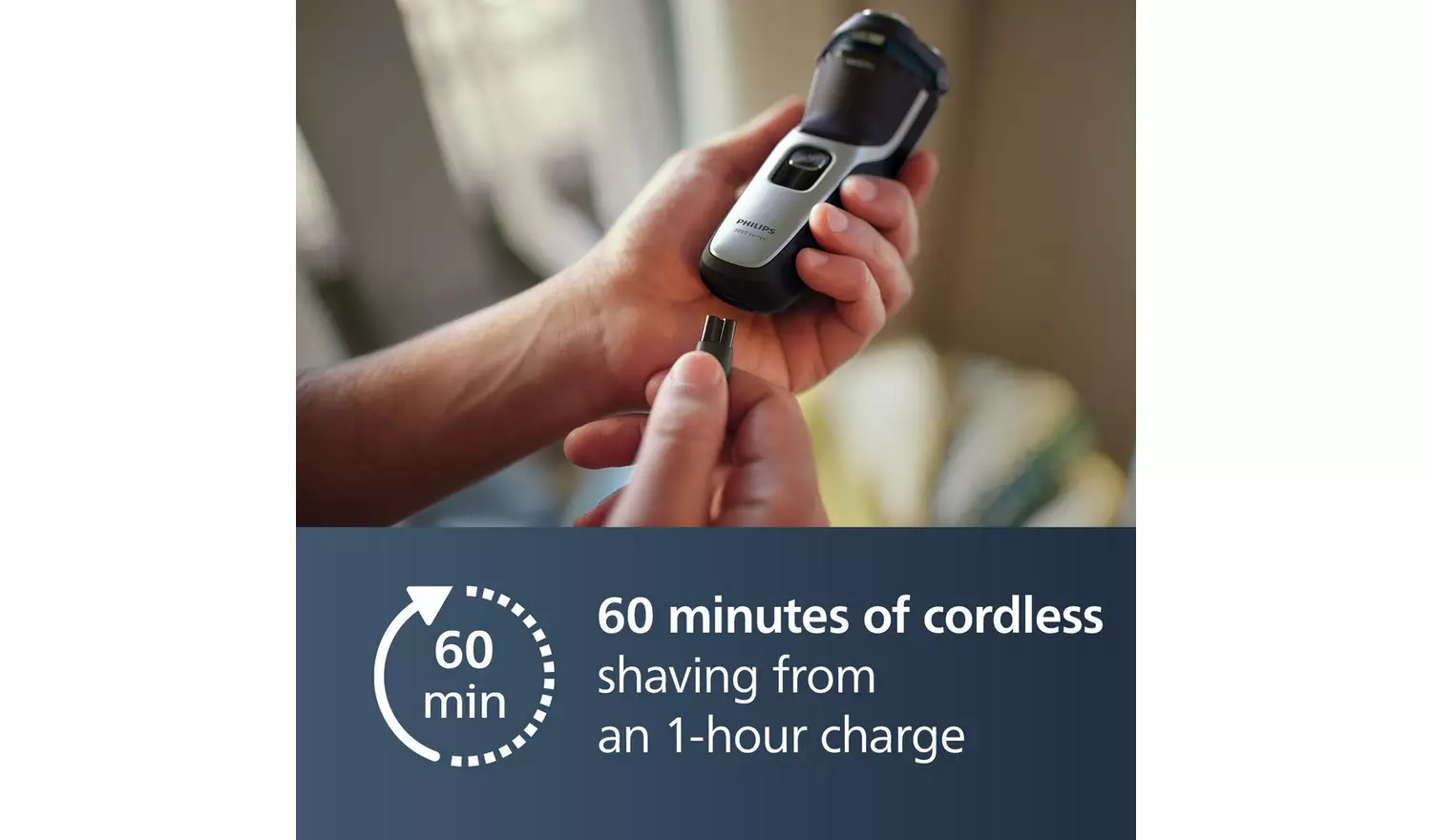 Philips 3000 Series Wet & Dry Electric Shaver S3143/00