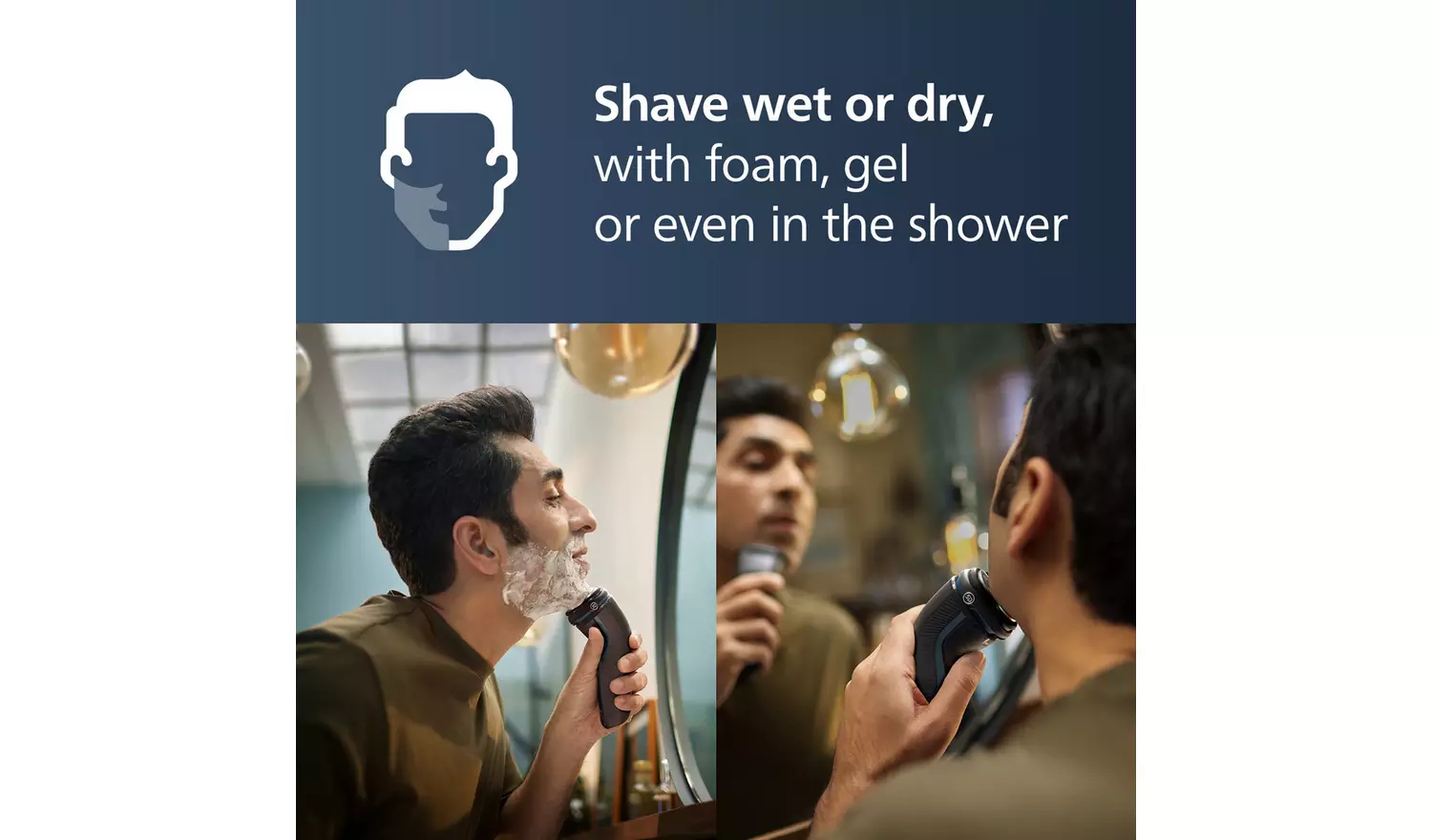 Philips Series 3000 Wet & Dry Electric Shaver S3243/12