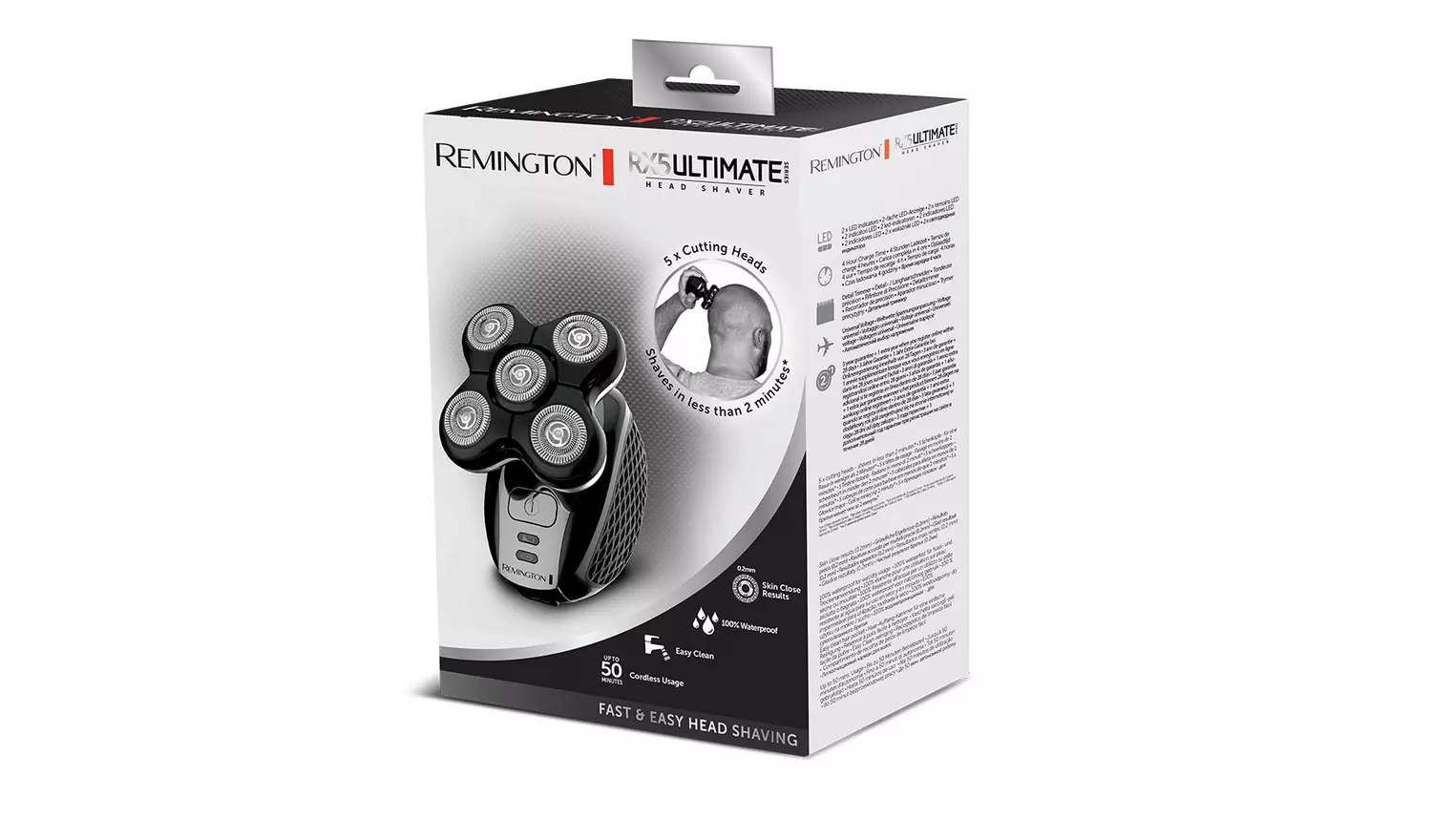 Remington RX5 Ultimate Series Head Shaver XR1500