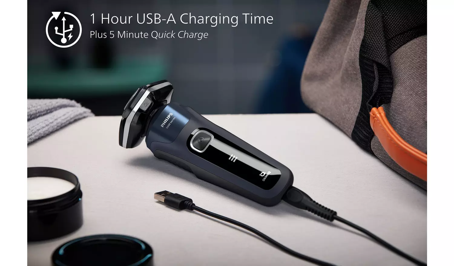 Philips Series 5000 Wet and Dry Electric Shaver S5885/35