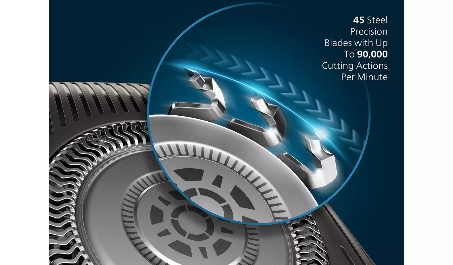 Philips Series 5000 Wet and Dry Electric Shaver S5885/35