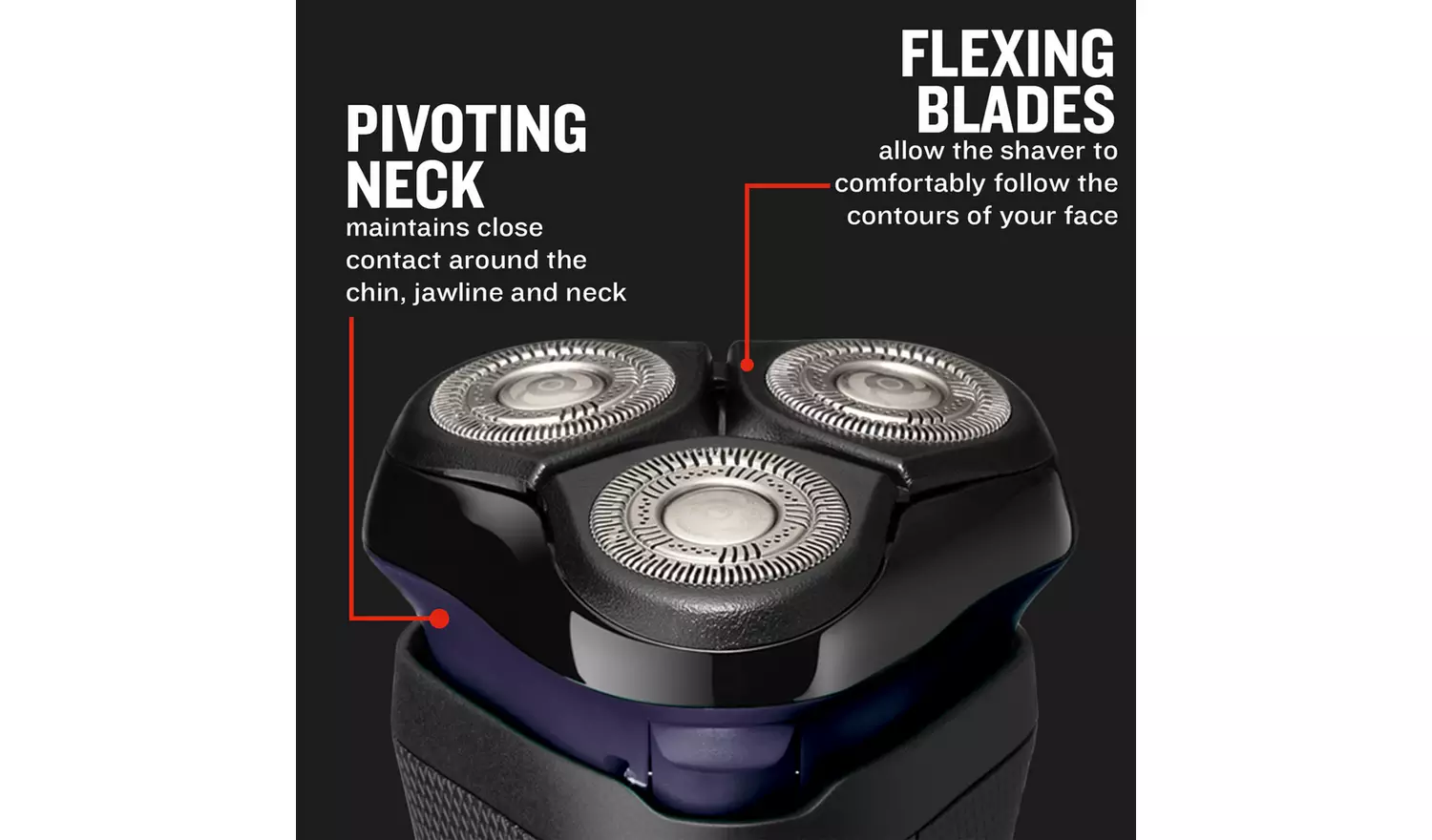 Remington R4 Style Cordless Rotary Electric Shaver R4002w