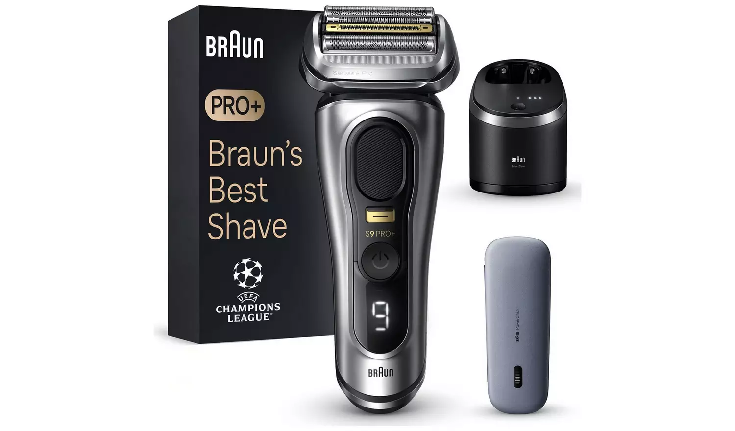 Braun Series 9 Pro Electric Shaver with Charging Case 9477cc