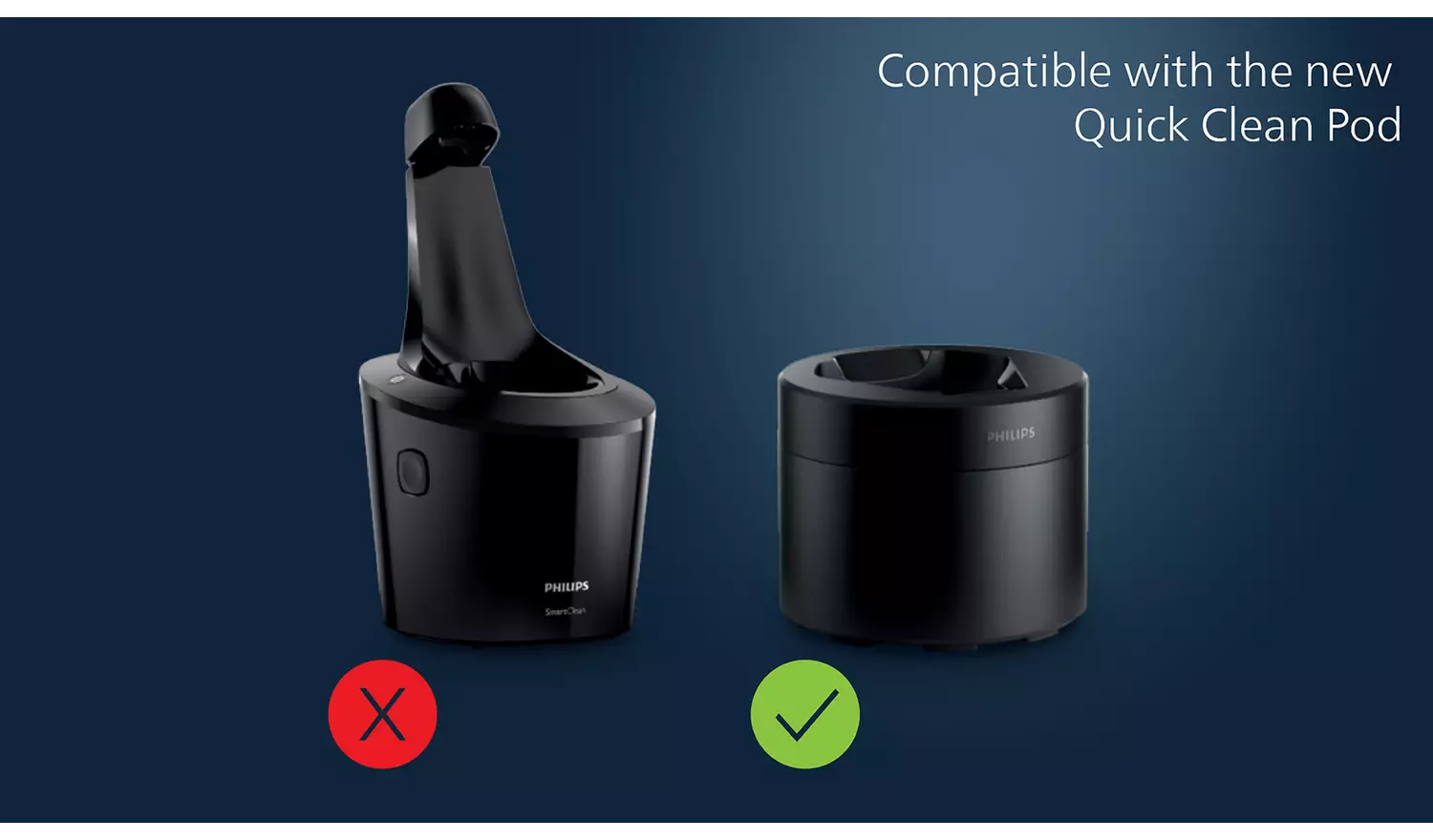 Philips Quick Clean Pod Shaver Cartridges 3 Pack - CC13/50