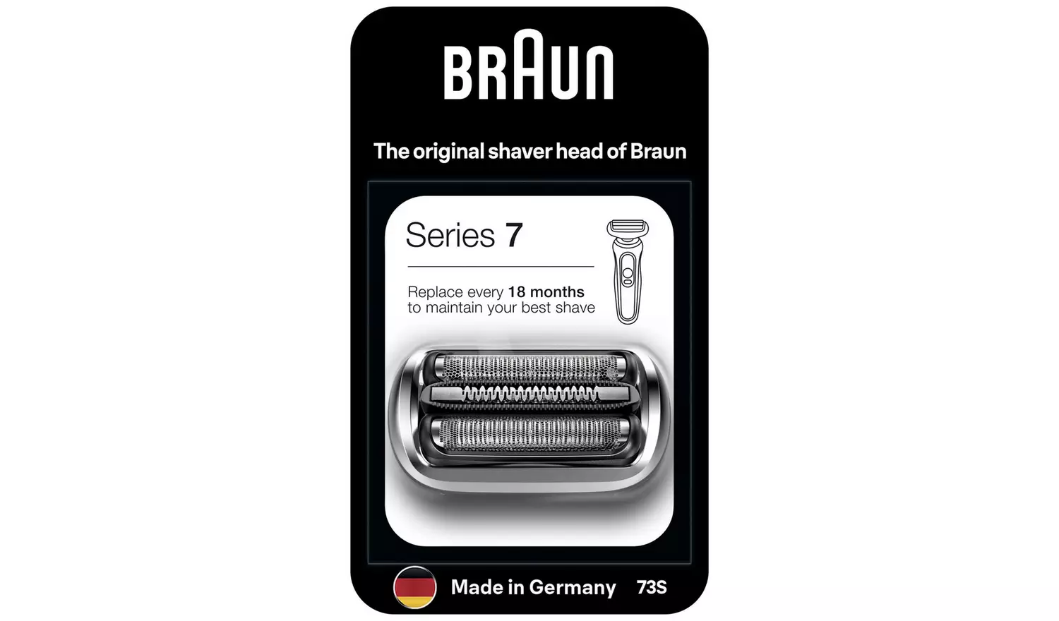 Braun Series 7 Shaver Replacement Blade Shaving Head 73S