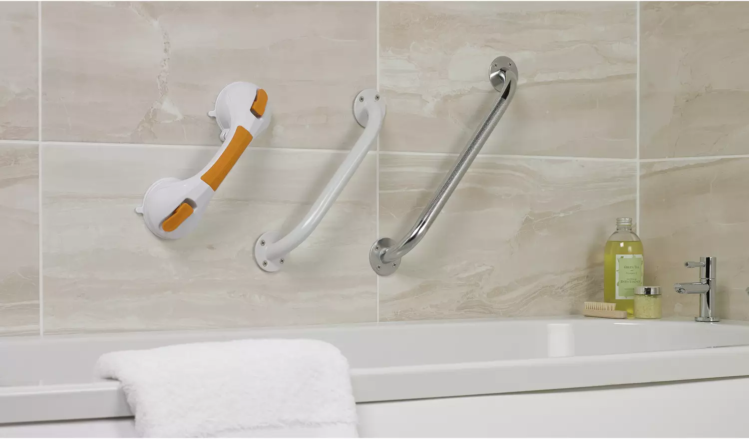 Suction Plastic Safety Grips - Pack of 2