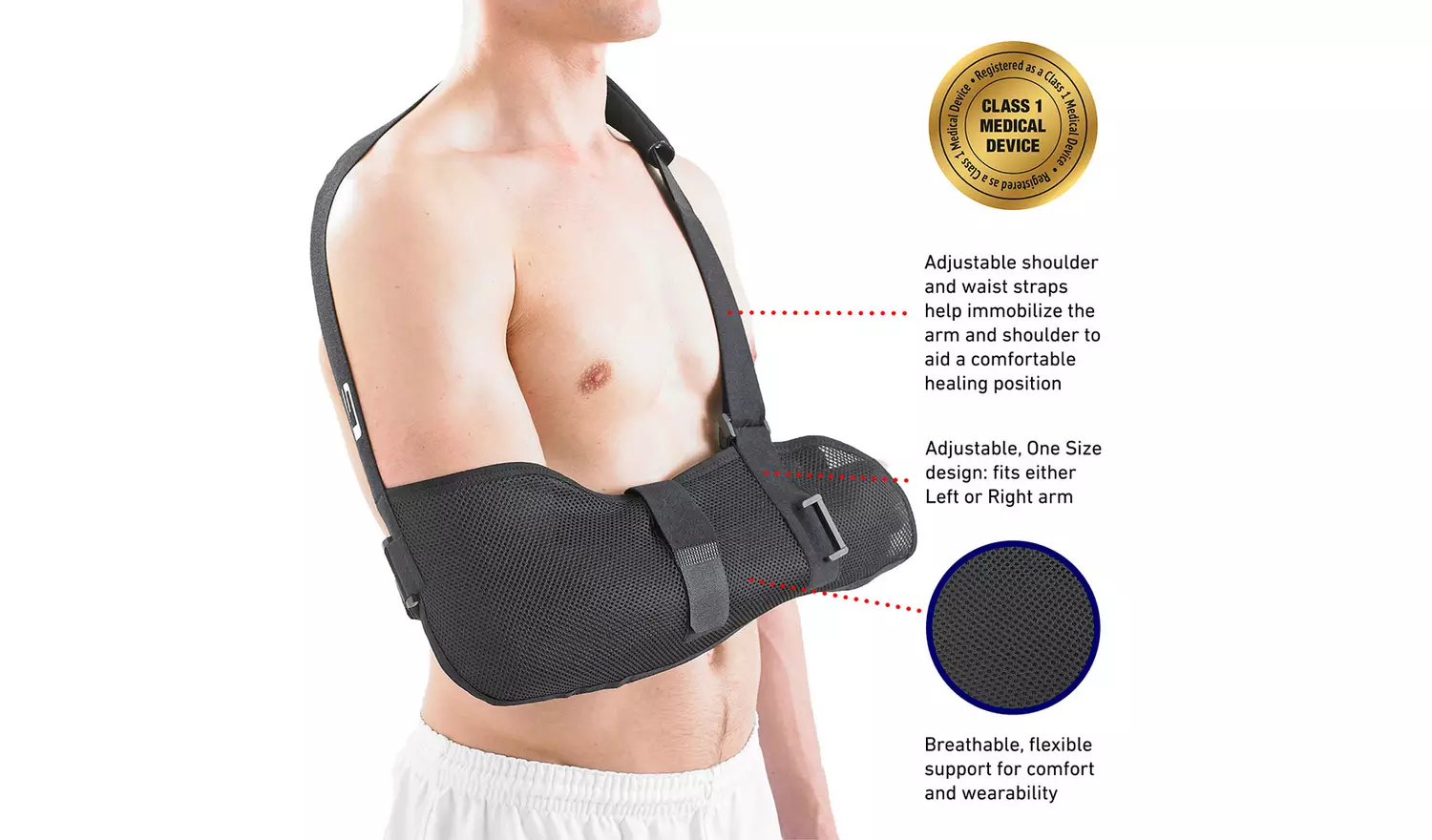 Neo G Airflow Breathable Arm Sling