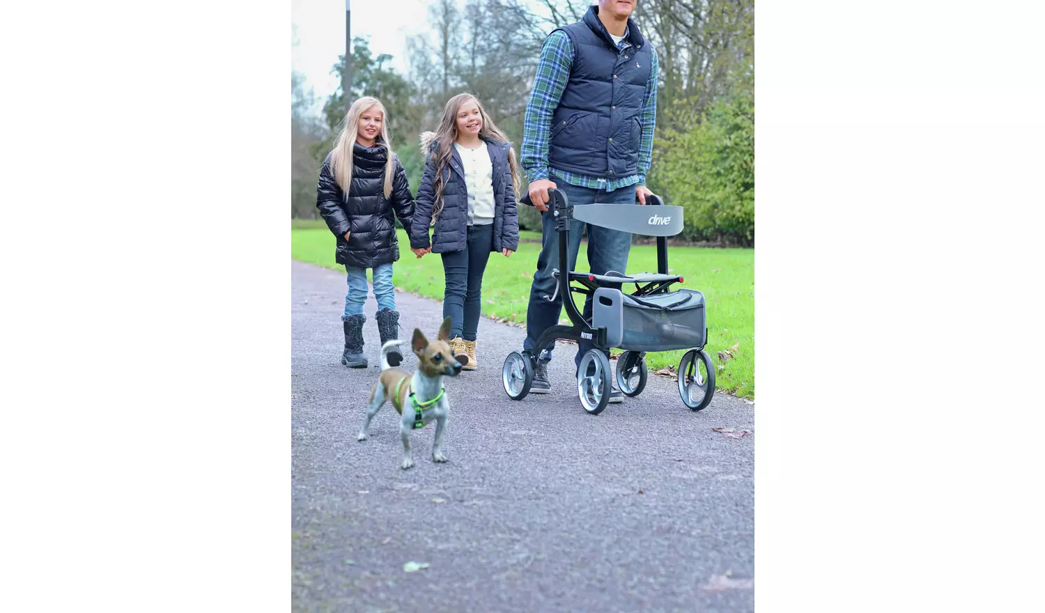 Nitro Rollator - Lightweight and Foldable