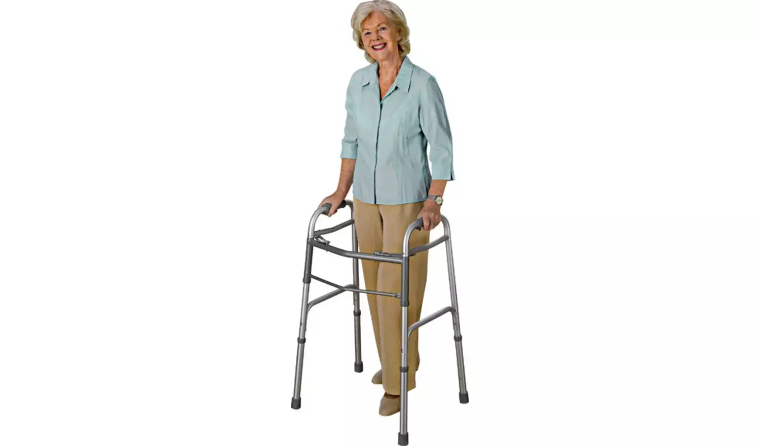 Drive Devilbiss Height Adjustable Folding Walking Frame
