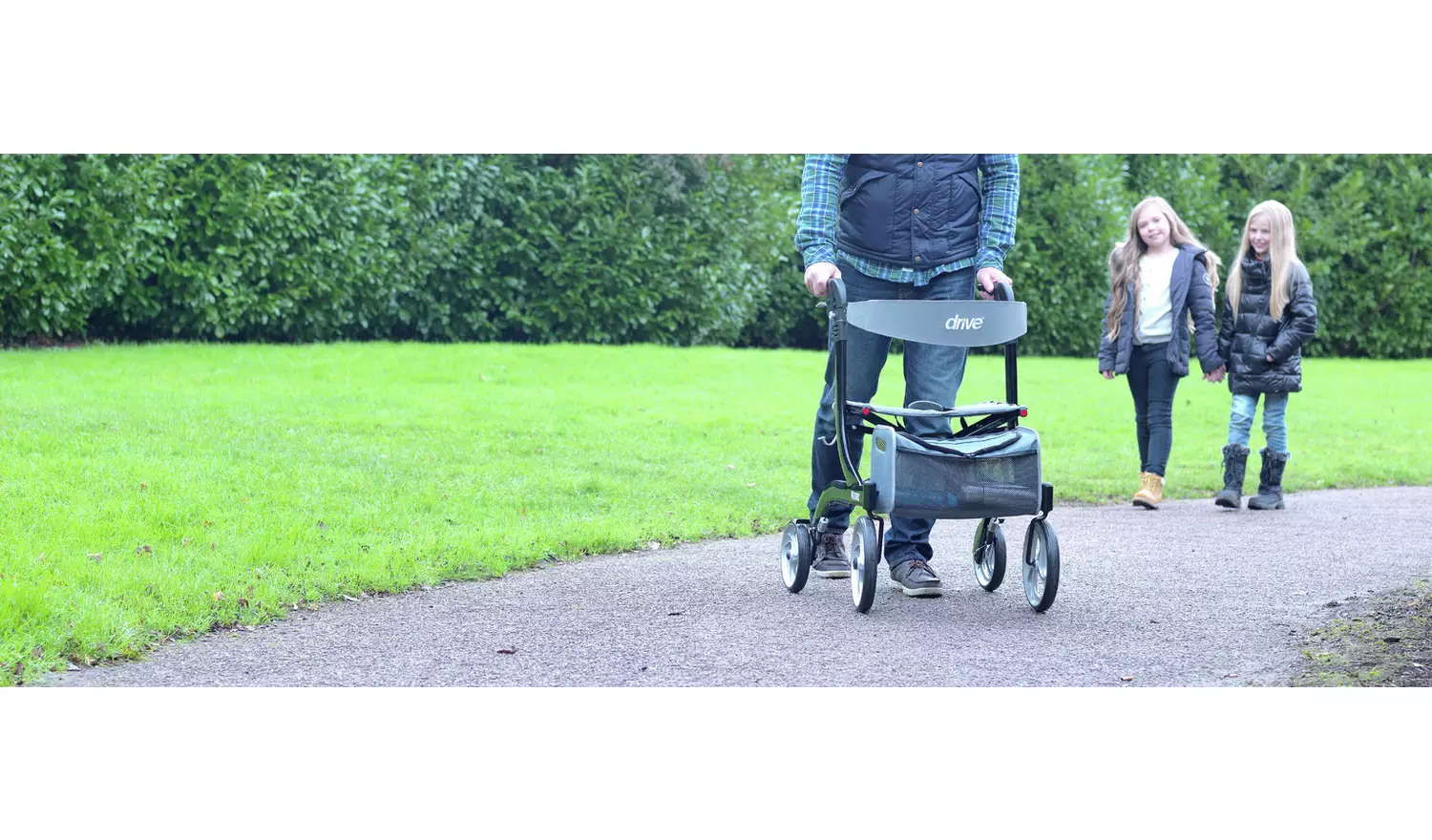 Drive Devilbiss Height Adjustable Folding Walking Frame