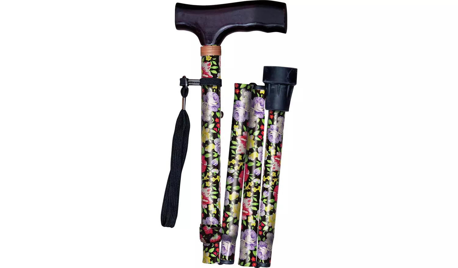 Aidapt Folding Walking Stick - Patterned 2