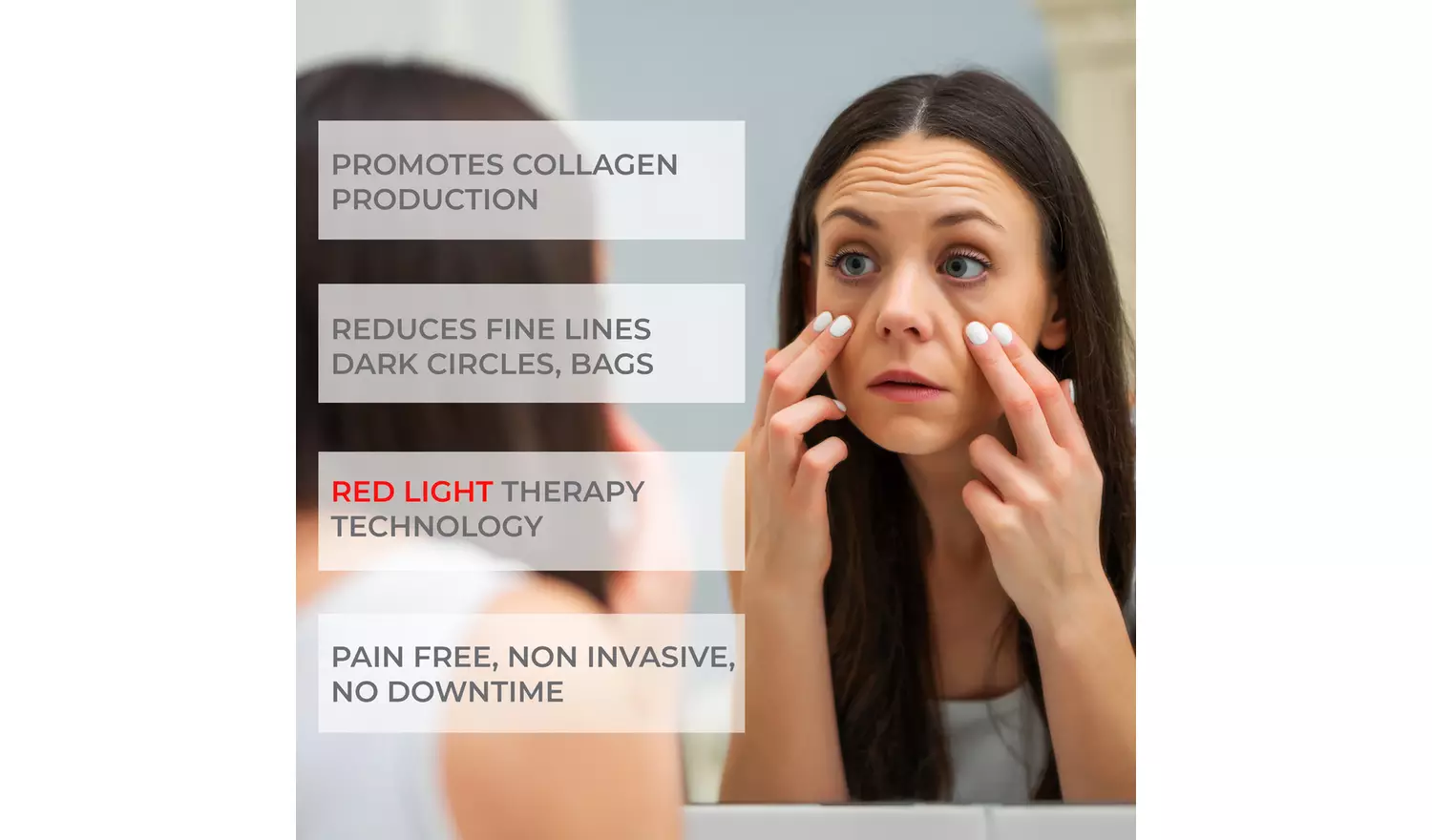 STYLPRO Radiant Eyes Red Light Therapy Goggles